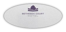 (image for) Bethesda Court Hotel Oval Silver badge