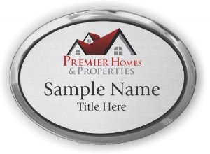 (image for) Premier Homes & Properties Oval Executive Silver badge