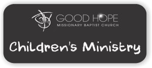 (image for) Good Hope Church Standard Black badge