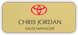 (image for) Miller Toyota of Anaheim Standard Gold badge