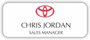 (image for) Miller Toyota of Anaheim Standard White badge