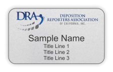 (image for) Deposition Reporters Association Standard Silver badge