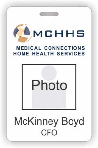 (image for) Medical Connections Home Health Services Photo Id - Vertical badge