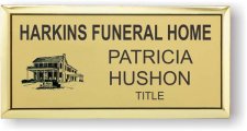 (image for) Harkins Funeral Home Executive Gold badge