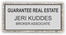 (image for) Guarantee Real Estate Silver Bling Badge