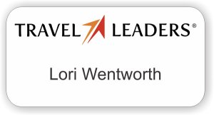 (image for) Travel Leaders White Rounded Corners badge