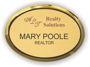 (image for) ALT Realty Solutions Executive Gold Oval badge