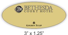 (image for) Bethesda Court Hotel Oval Gold badge