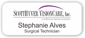 (image for) ScottHyver VisionCare White Rounded Corners badge