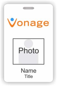 (image for) Vonage Photo ID Vertical badge