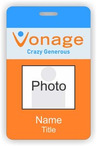 (image for) Vonage Photo ID Vertical badge