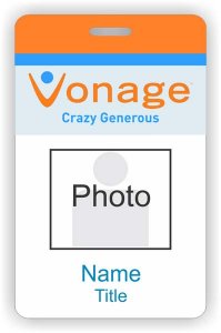 (image for) Vonage Photo ID Vertical badge