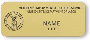 (image for) Department of Labor Standard Gold badge