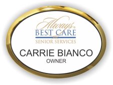 (image for) Always Best Care Executive Gold Oval badge