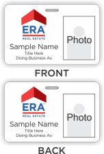 (image for) ERA Photo ID Horizontal Double Sided badge