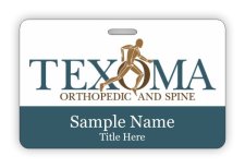 (image for) Texoma Orthopedic and Spine ID Horizontal badge