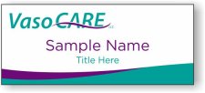 (image for) VasoCARE, LLC Standard White Square Corner badge