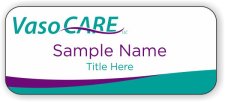 (image for) VasoCARE, LLC Standard White badge