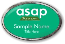 (image for) ASAP REALTY Oval Prestige Polished badge