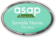 (image for) ASAP REALTY Oval Prestige Polished badge