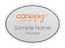 (image for) Canopy Oval Silver badge