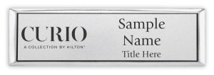 (image for) Curio Small Executive Silver badge