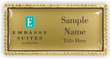 (image for) Embassy Suites Bling Gold badge