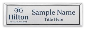 (image for) Hilton Hotels & Resorts Small Executive Silver badge