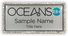 (image for) Oceans 234 Bling Silver badge