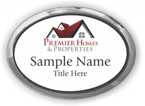 (image for) Premier Homes & Properties Oval Executive Silver Other badge