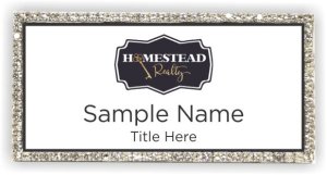 (image for) Homestead Realty Bling Silver Other badge
