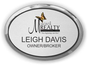 (image for) Monarch Realty Associates Executive Silver Oval badge