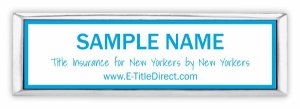 (image for) Etitle Direct Small Executive Silver Other badge