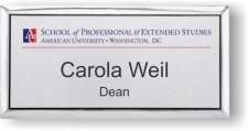 (image for) American University Executive Silver badge