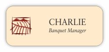(image for) Wine Country Inn Beige badge