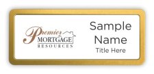 (image for) Premier Mortgage Resources Prestige Gold Anodized badge