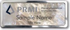 (image for) Primary Residential Mortgage Inc. Mother of Pearl Polished badge