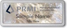 (image for) Primary Residential Mortgage Inc. Mother of Pearl Pebbled badge