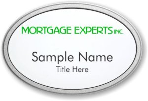 (image for) Mortgage Experts Inc. Oval Prestige Pebbled badge