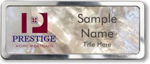 (image for) Prestige Home Mortgage Mother of Pearl Polished badge