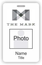 (image for) The Mark Photo ID Vertical badge