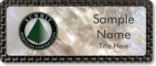 (image for) Summit Mortgage Corporation Mother of Pearl Carbon badge