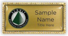 (image for) Summit Mortgage Corporation Bling Gold badge