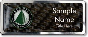 (image for) Summit Mortgage Corporation Prestige Polished Carbon badge