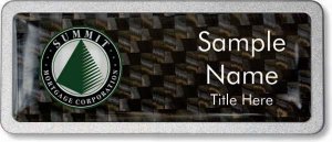 (image for) Summit Mortgage Corporation Prestige Pebbled Carbon badge