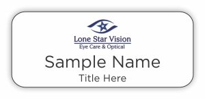 (image for) Lone Star Vision Standard White badge