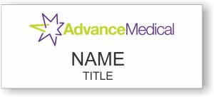 (image for) Advance Medical of Naples, LLC Standard White Square Corner badge