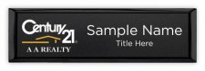(image for) Century 21 AA Realty Small Executive Black badge