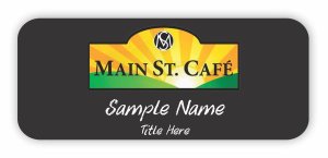 (image for) Main Street Cafe Chalkboard badge
