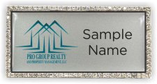 (image for) Pro Group Realty Bling Silver Other badge